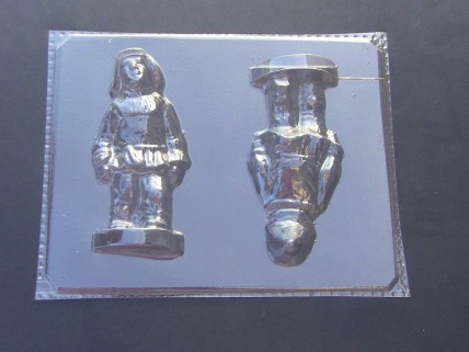 247sp Scarecrow 3D Wizard of OZ Chocolate or Hard Candy Mold